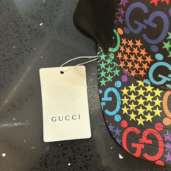 Gucci Rainbow Trucker Hat - Picture 8 of 8